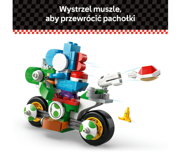LEGO Super Mario 72031 Mario Kart – Yoshi Bike - 1284152 - zdjęcie 6